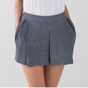 Lululemon Gray City Skirt Size 4